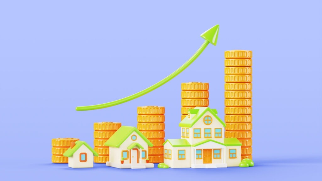 housing prices rise 10% across