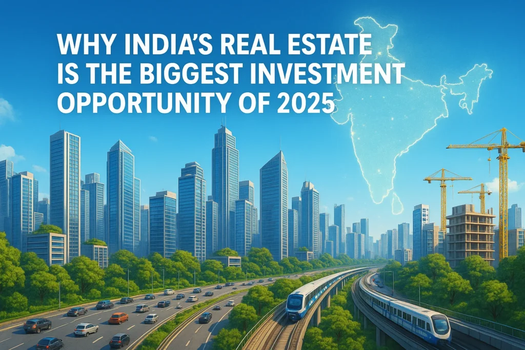 India real estate investment 2025