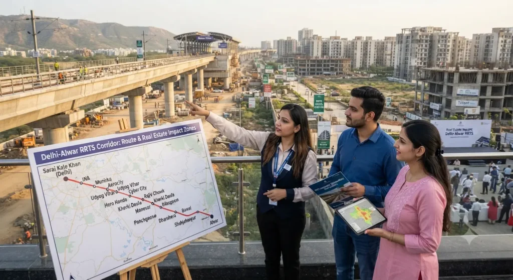 Delhi-Alwar RRTS: Route, Stations & Real Estate Impact