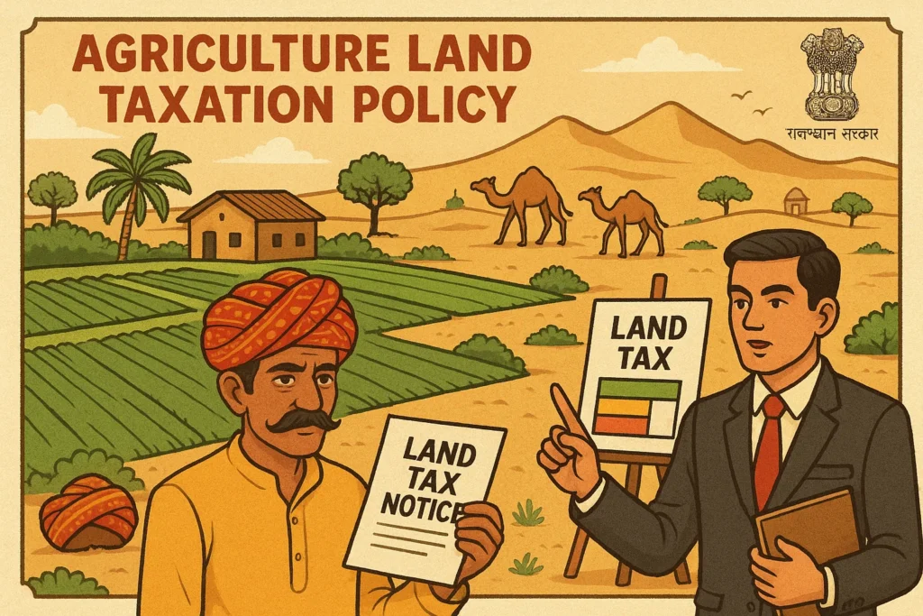 Agricultural land tax Rajasthan
