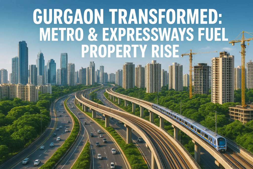 How Expressways and Metro Expansion are Transforming Gurgaon