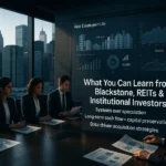 What You Can Learn from Blackstone, REITs & Institutional Investors