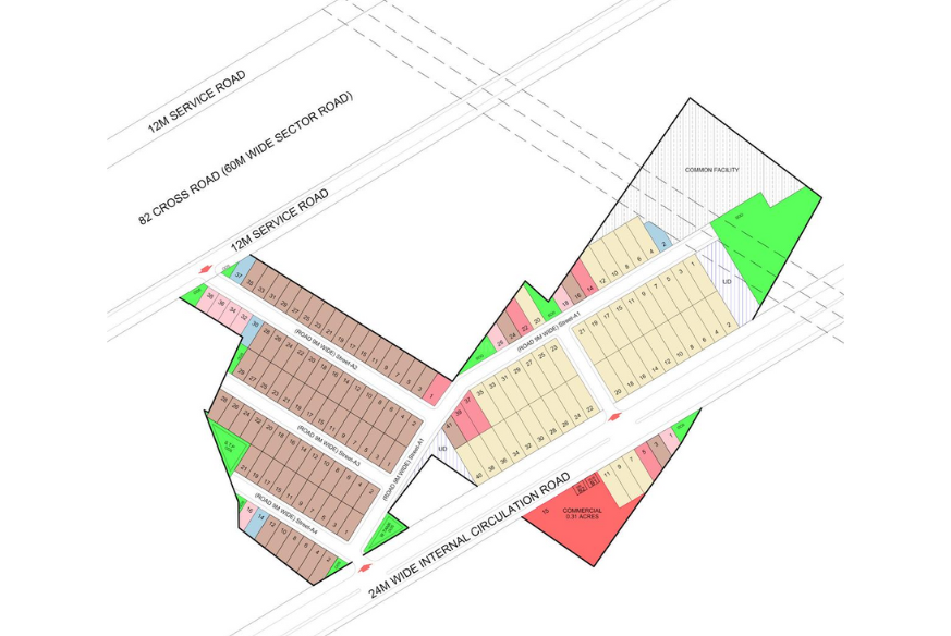vatika-plots-vatika-india-next-layout-plan-39125