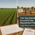Can You Convert Farmland into Residential Plots? Legal Steps Explained