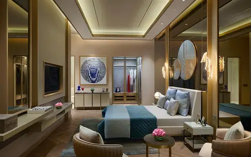 Luxurious serviced‑apartment interior at Central Park 104 Gurugram with premium finishes and spacious layout