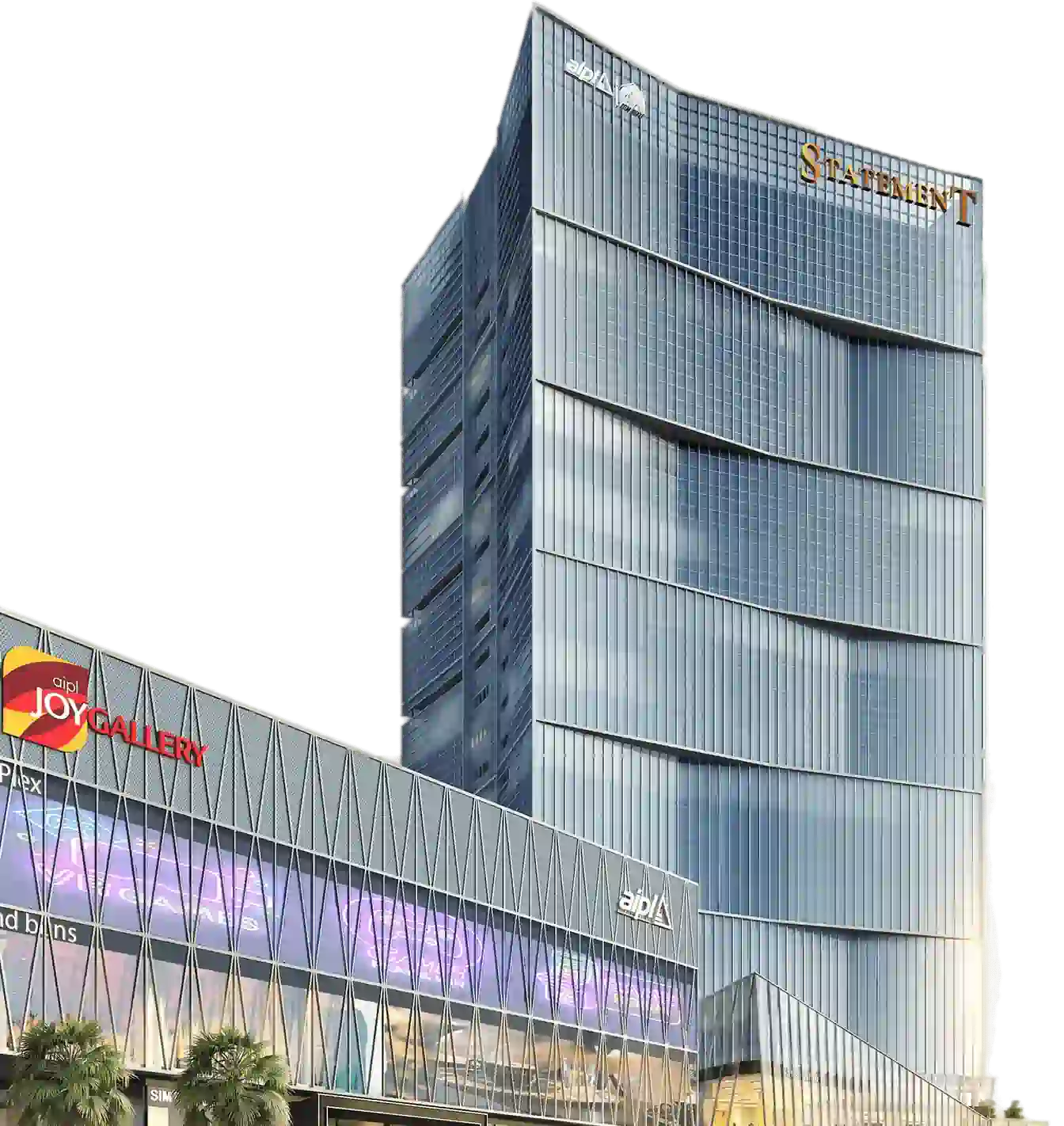AIPL Joy Gallery commercial complex with modern architectural design