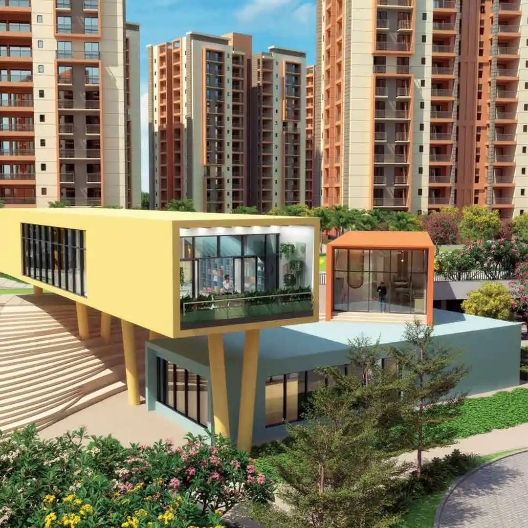 Ashiana Amarah luxury apartment exterior view in Sector 93, Gurgaon
