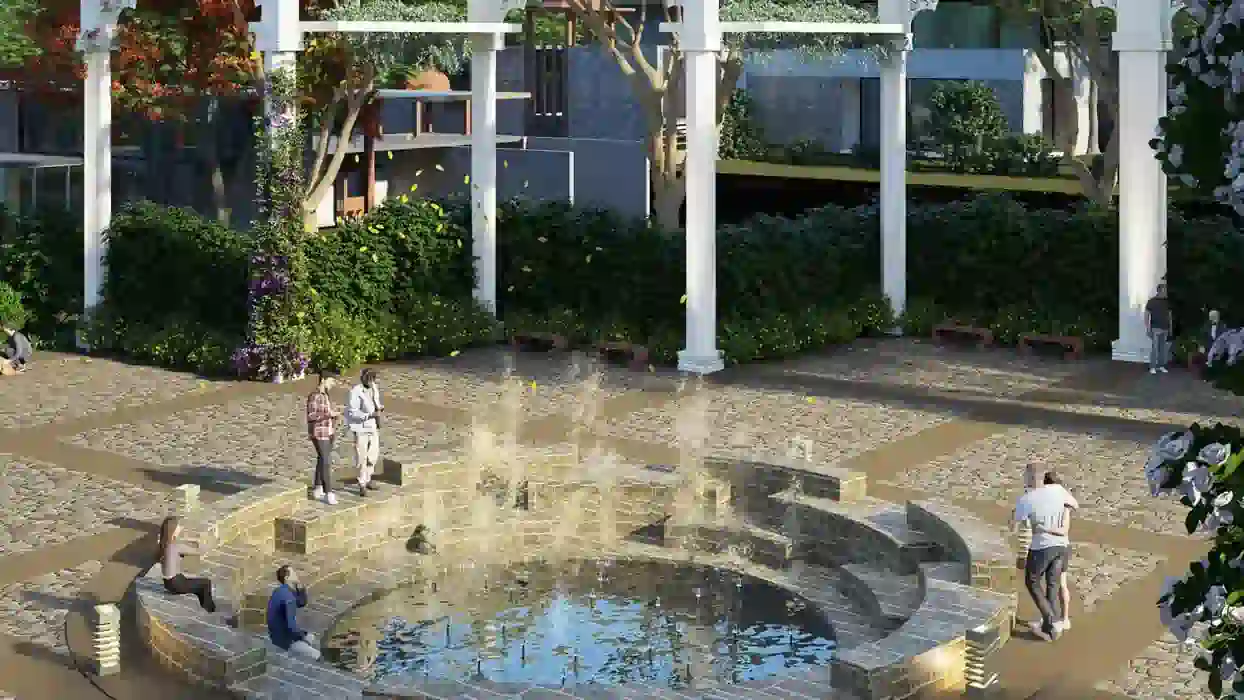 Water pond at RPS Sargam Farmland Alwar