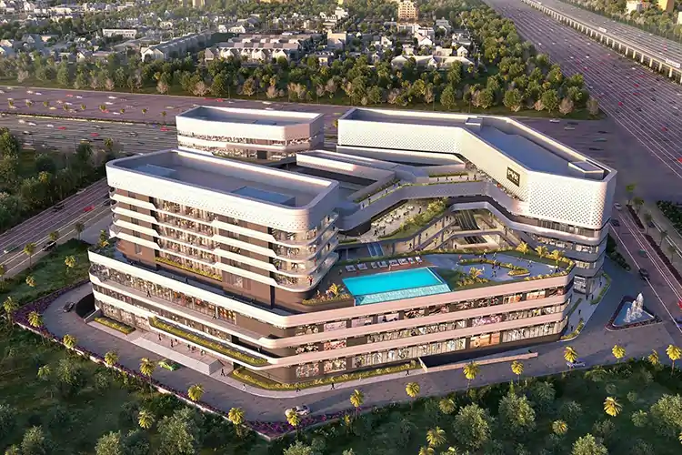 Elan Mark commercial project in Gurgaon with modern architecture