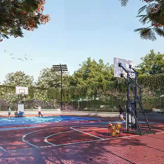 Godrej Miraya grand entrance and drop-off zone in Gurgaon