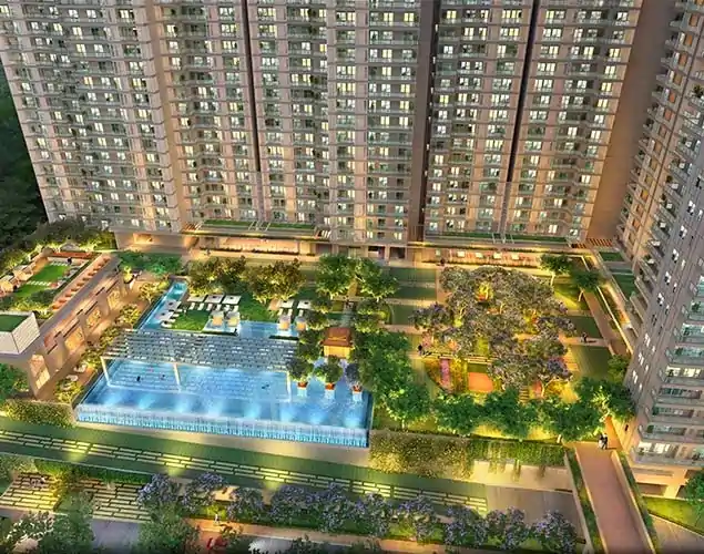 Premium lifestyle amenities and recreational spaces at DLF Privana West