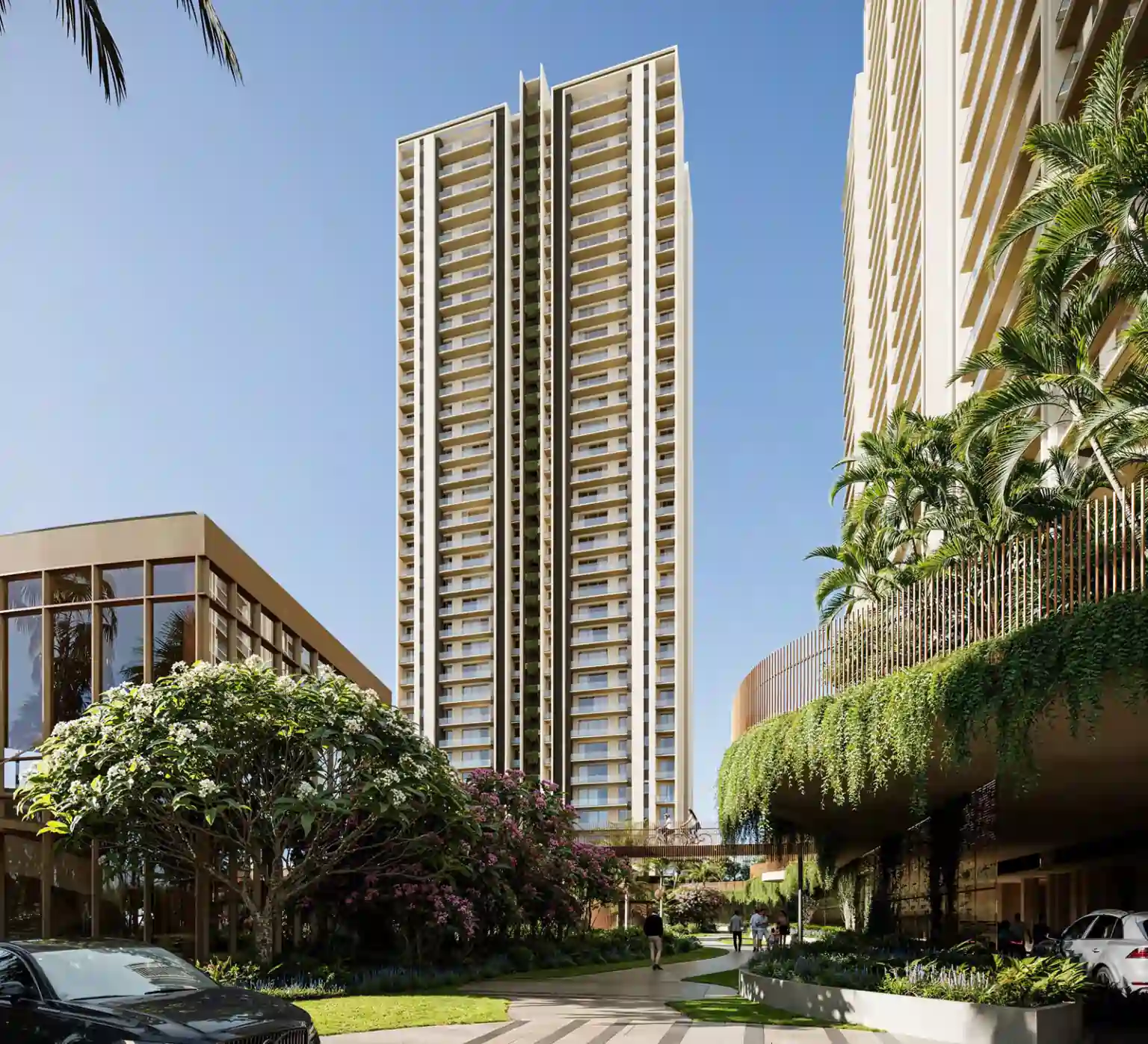 Conscient Parq luxury residential project with modern architecture in Gurugram