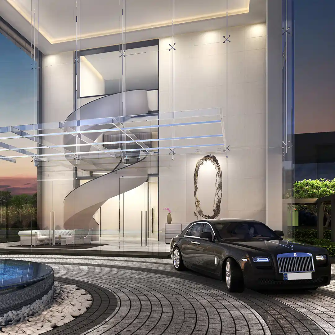 Trump Tower luxury residential skyscraper with iconic modern architecture