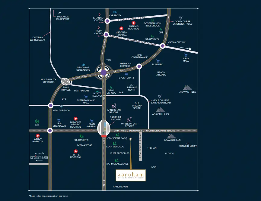 Ashiana Aaroham Sector 80 Gurgaon | New Project Booking Open Ashiana Connectivity