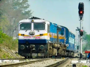 How far is Gurugram from Delhi by train?