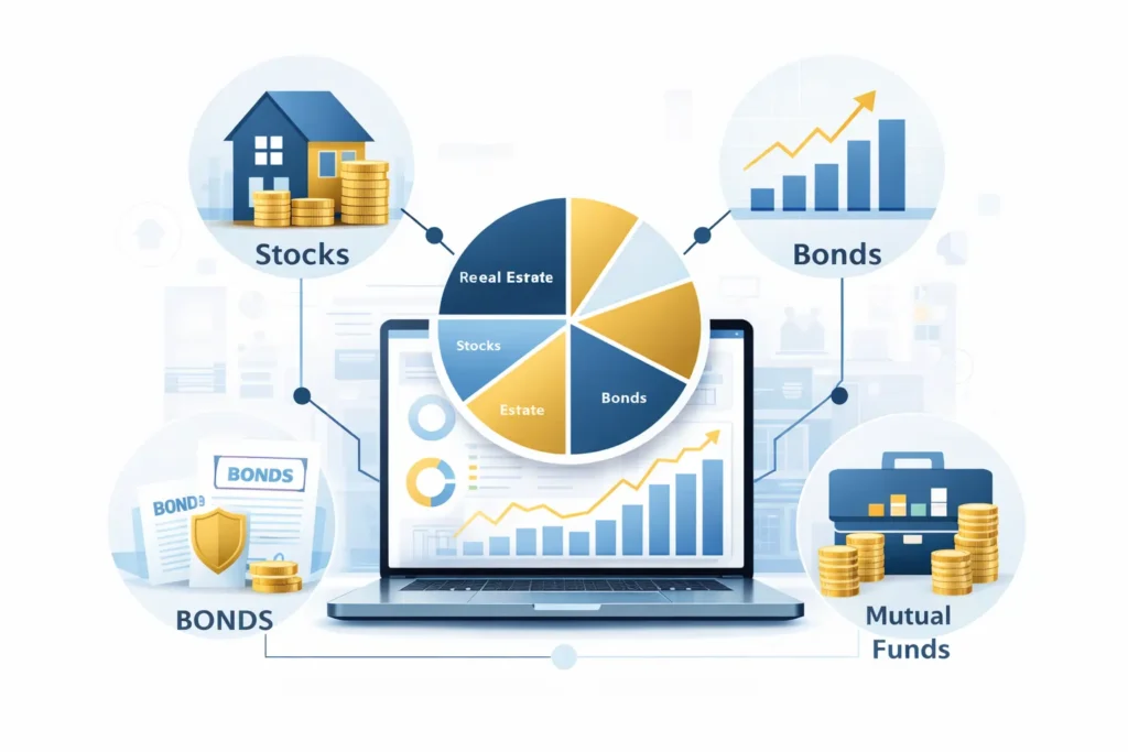 Asset management services portfolio diversification strategy