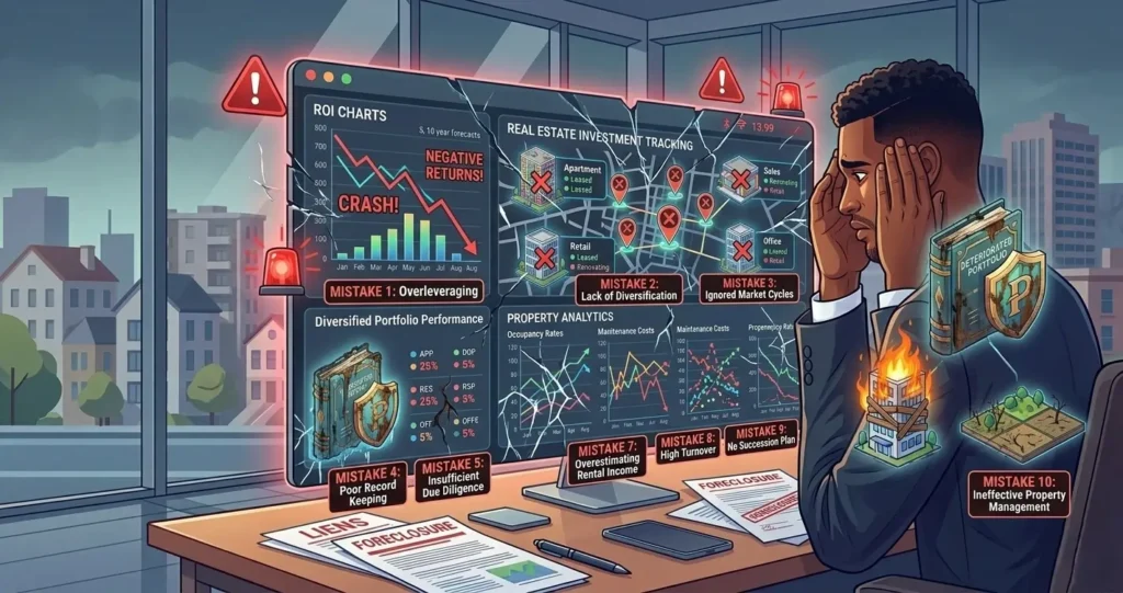 Top 10 Real Estate Portfolio Management mistakes.