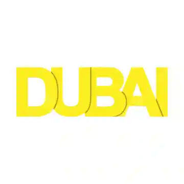 Part of Dubai Holding yellow image icon white background