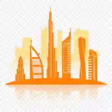 Established Developer Dubai yellow image icon white background