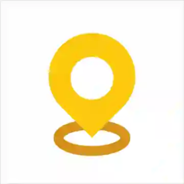 Prime Dubai Locations image icon yellow white background