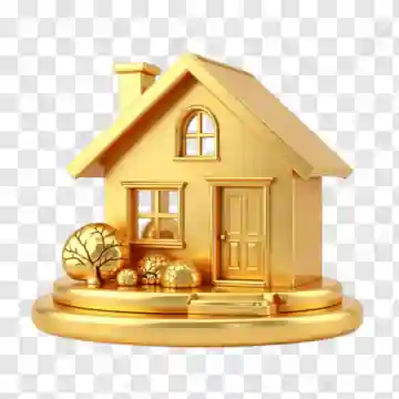 luxury real estate focused image icon yellow