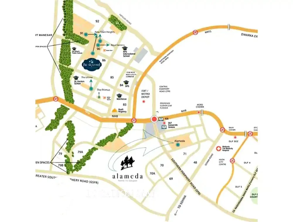 dlf alameda floors sector 72 gurgaon