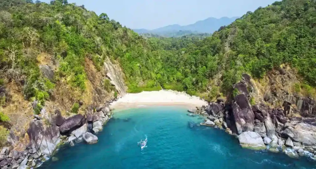 Butterfly Beach in South Goa