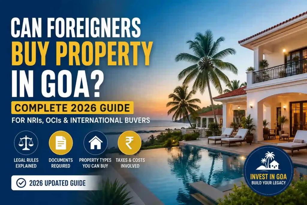 Can Foreigners Buy Property in Goa?