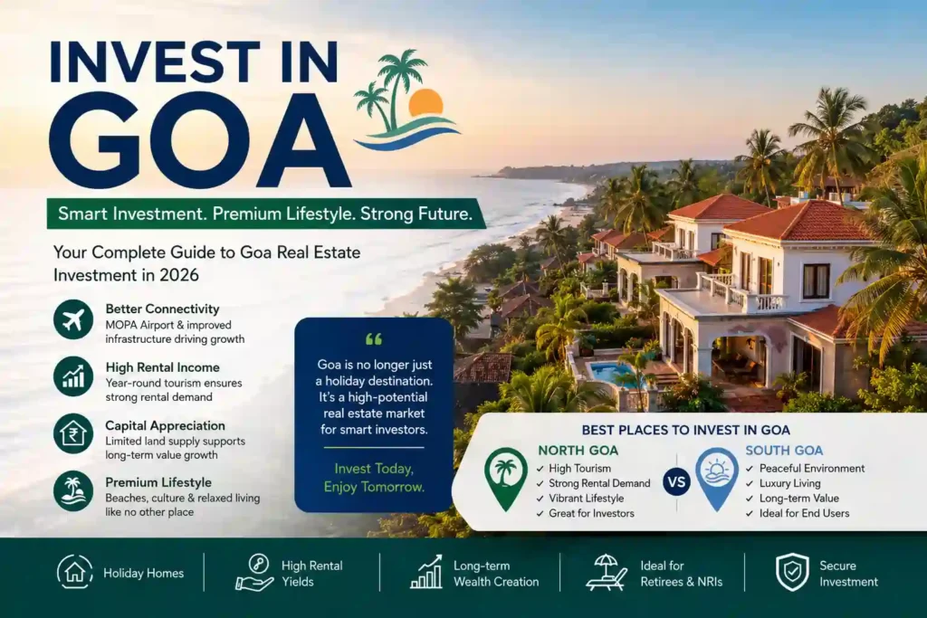 Invest in Goa: The Complete Goa Investment Guide for Real Estate Buyers in 2026