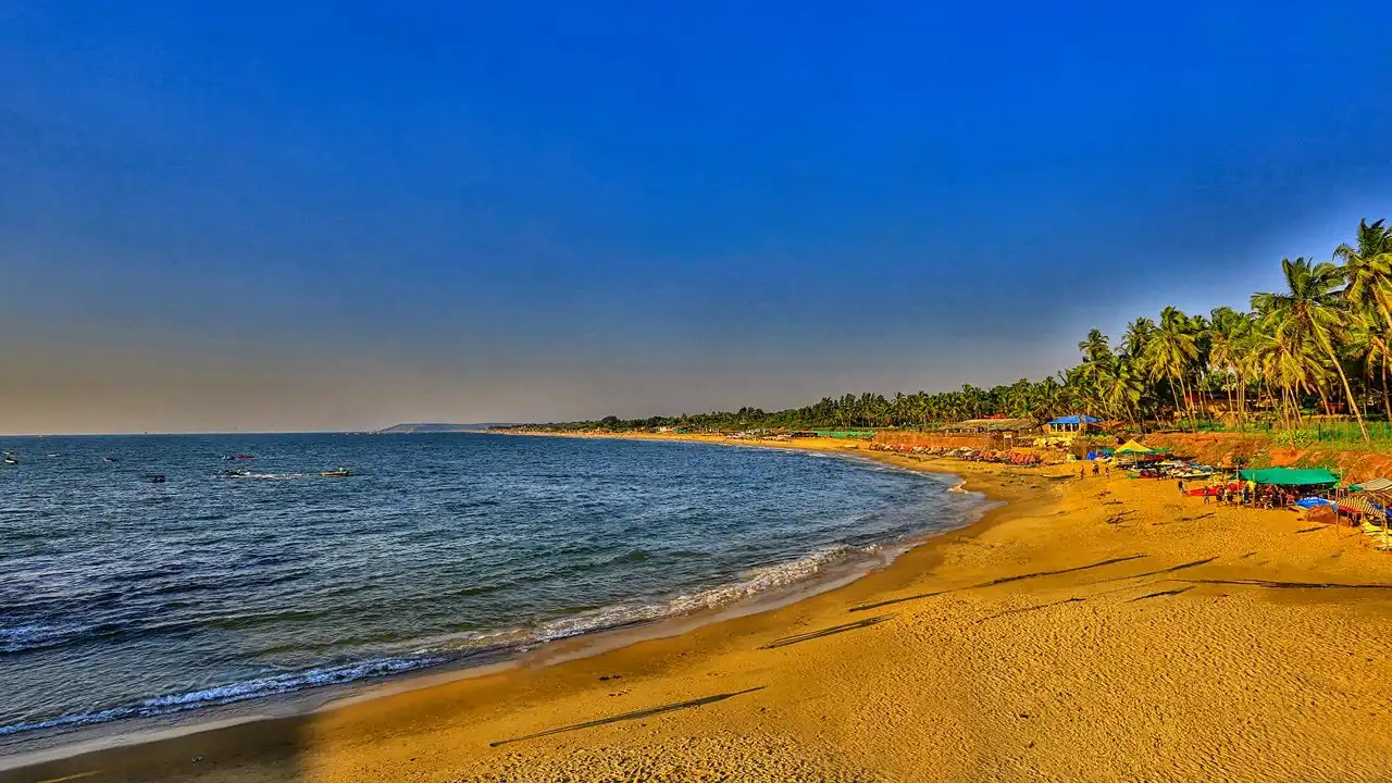 Calangute beach North Goa