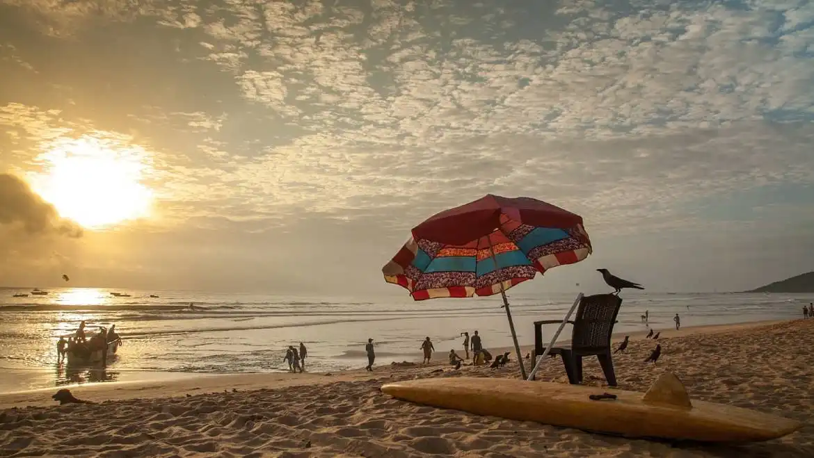 calangute-beach-goa-optimized Canalgute Goa Beach evening view