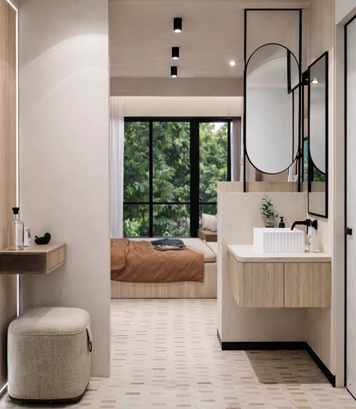 Rising Turtle Bedroom Area