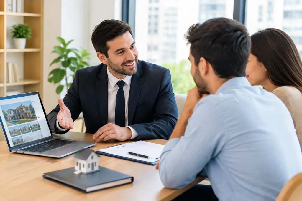 Traditional real estate broker