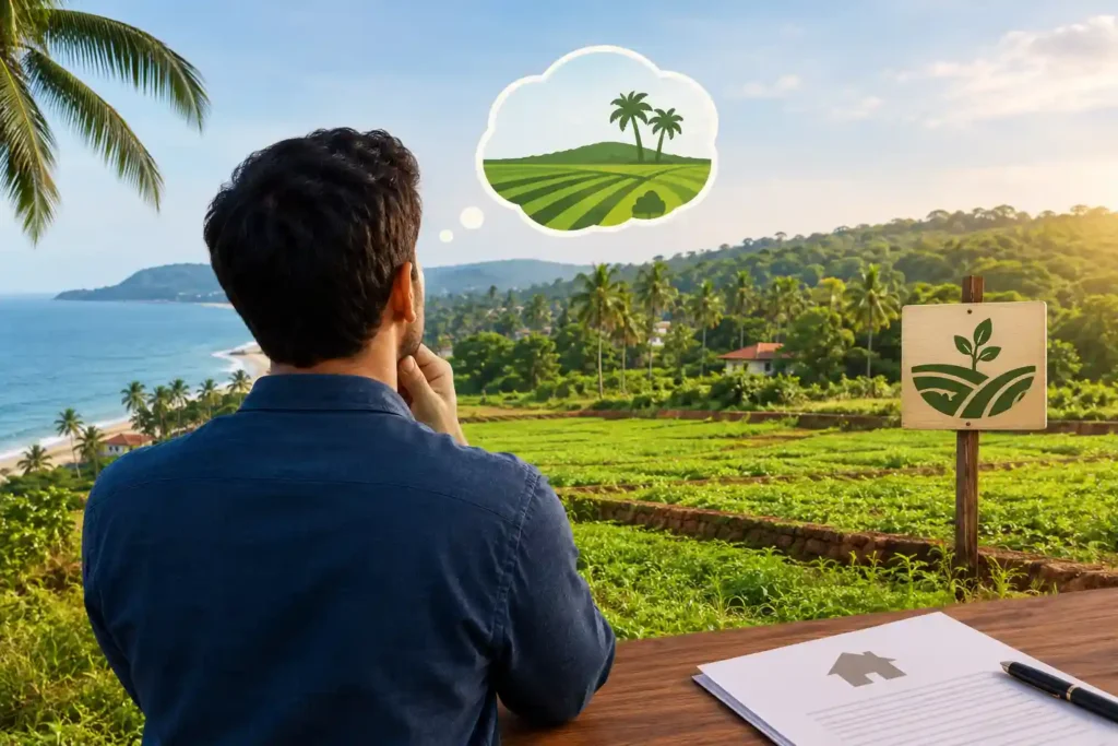 Can a non-farmer buy agricultural land in Goa