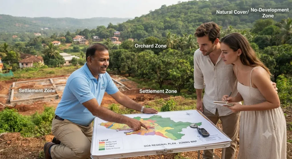 Settlement, Orchard or Natural Cover? How to Read Goa's Regional Plan Before You Buy