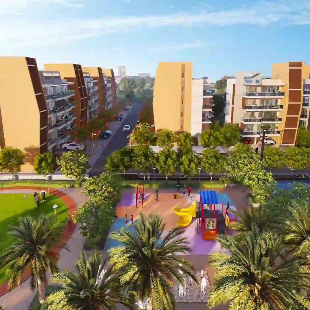 Adani Samsara ivana Evening Ground View