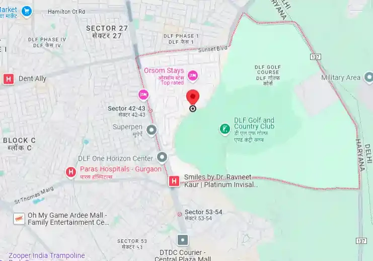 Experion The Westerlies Sector 102 Gurgaon location