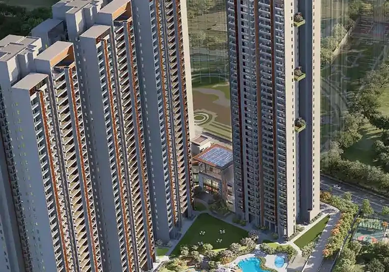 Signature Global Cloverdale SPR exterior view with landscaped surroundings