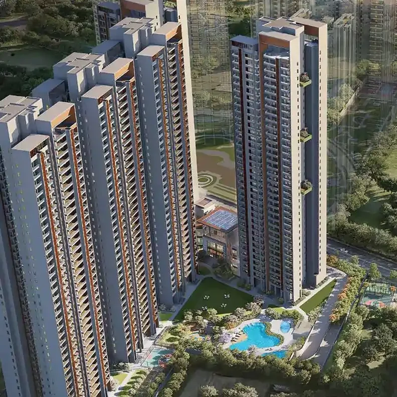 Signature Global Cloverdale SPR exterior view with landscaped surroundings