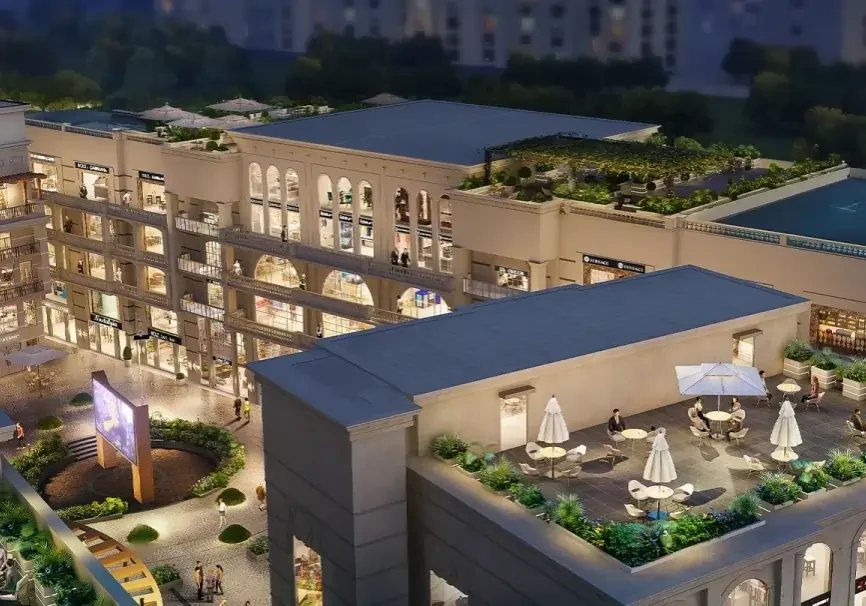Aerial view of Whiteland Urban Cubes 71 Gurgaon