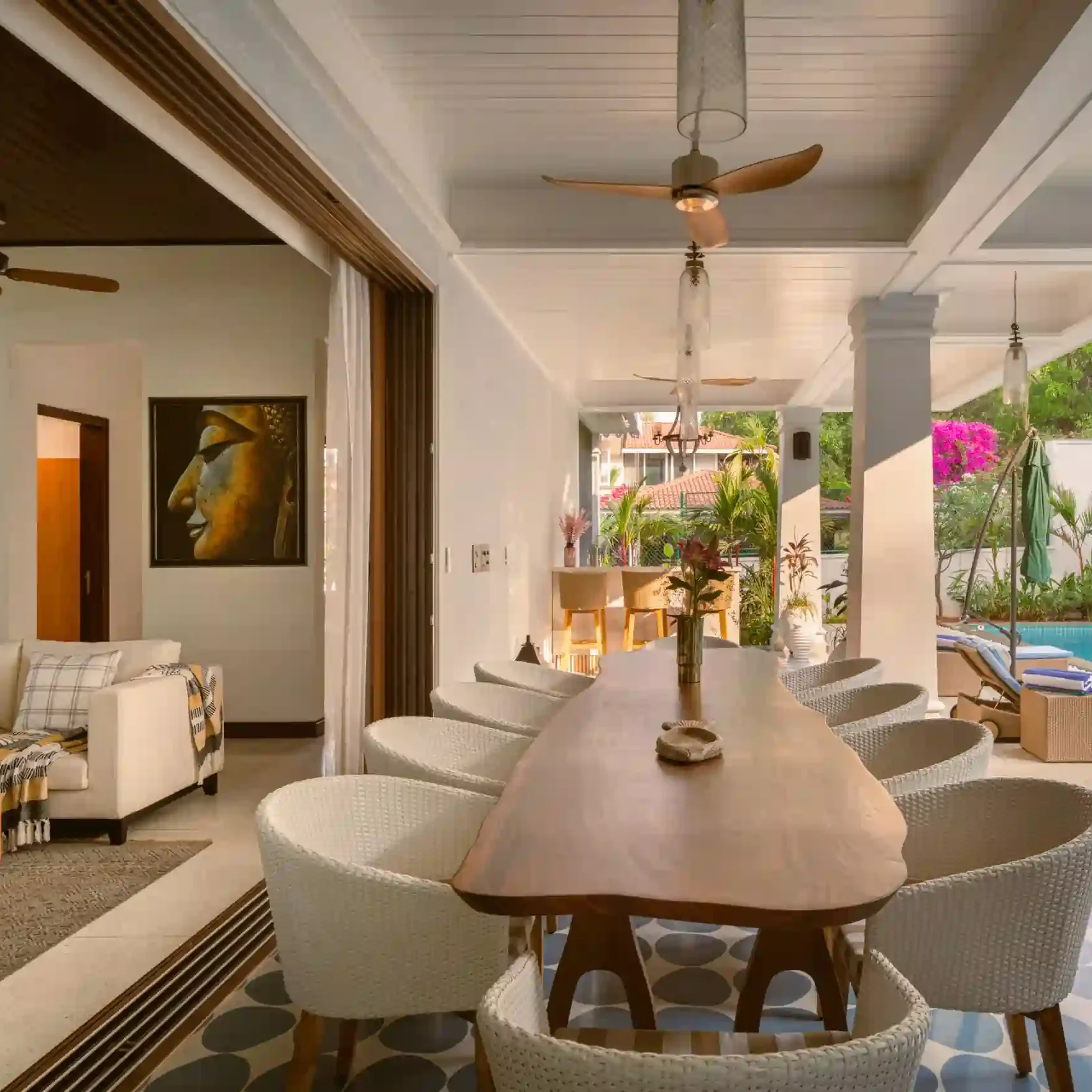 luxury bedroom view luxury villa plot