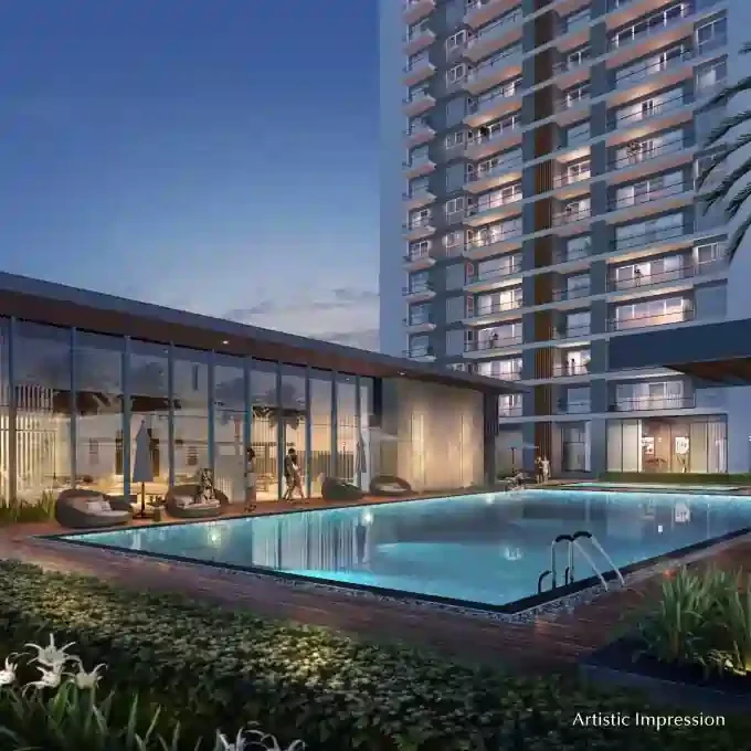 Emaar Urban Oasis landscaped green spaces and open areas