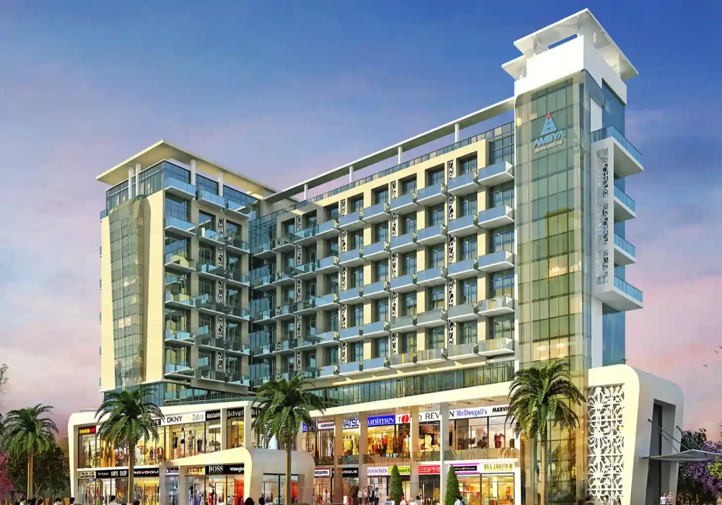 Modern commercial office space at Ameya Sapphire 93