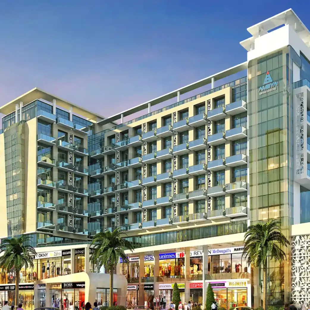 Ameya Sapphire 93 commercial complex exterior in Sector 93 Gurgaon