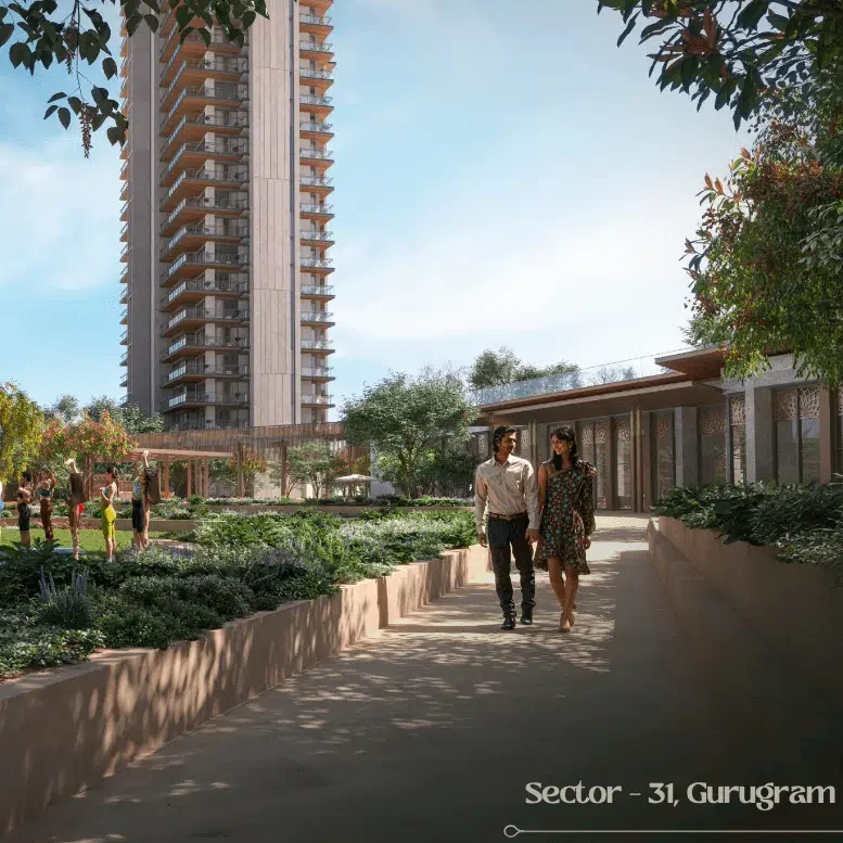 Birla Arika Sector 31 luxury residential entrance