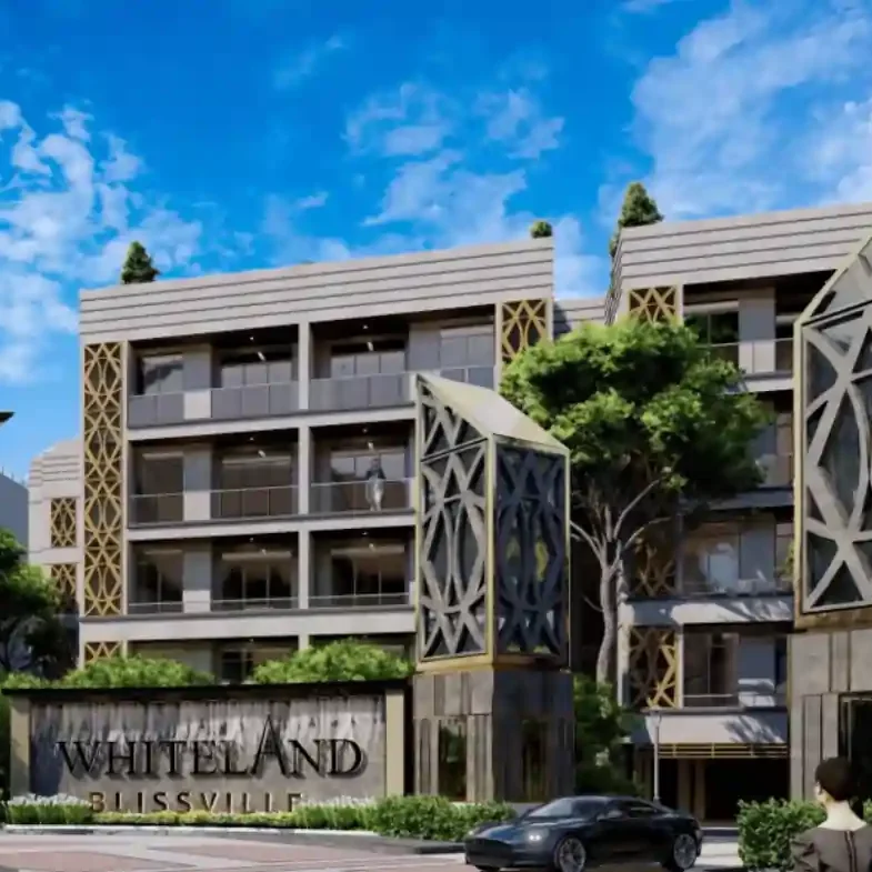 Landscaped gardens at Whiteland Blissville Sector 76 Gurgaon