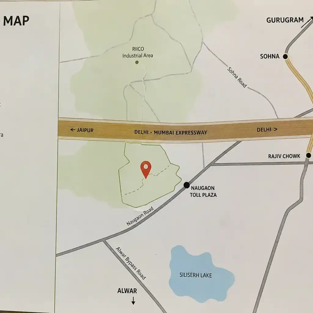 Nirvaana Hills Location Map