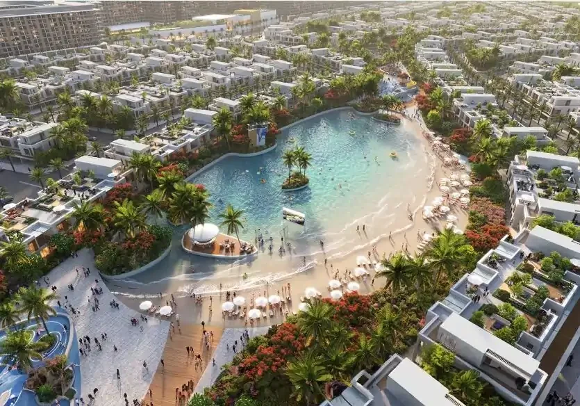 Damac Riverside luxury waterfront residential project with modern architecture