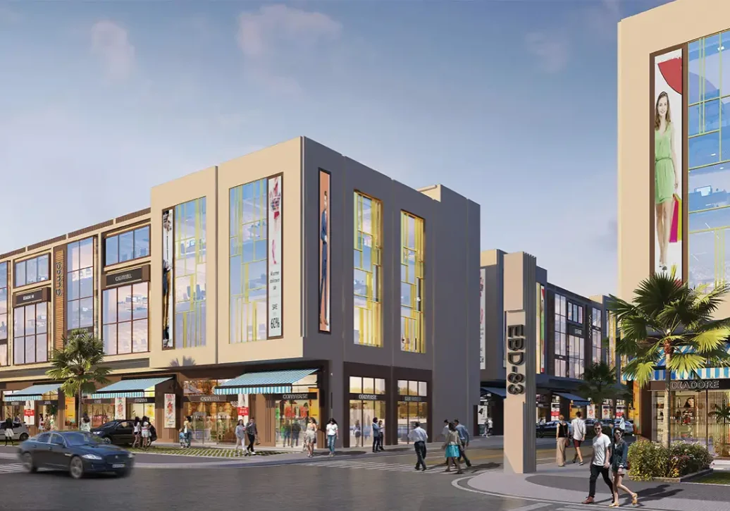 Front elevation view of Emaar EBD Sector 83 Gurgaon