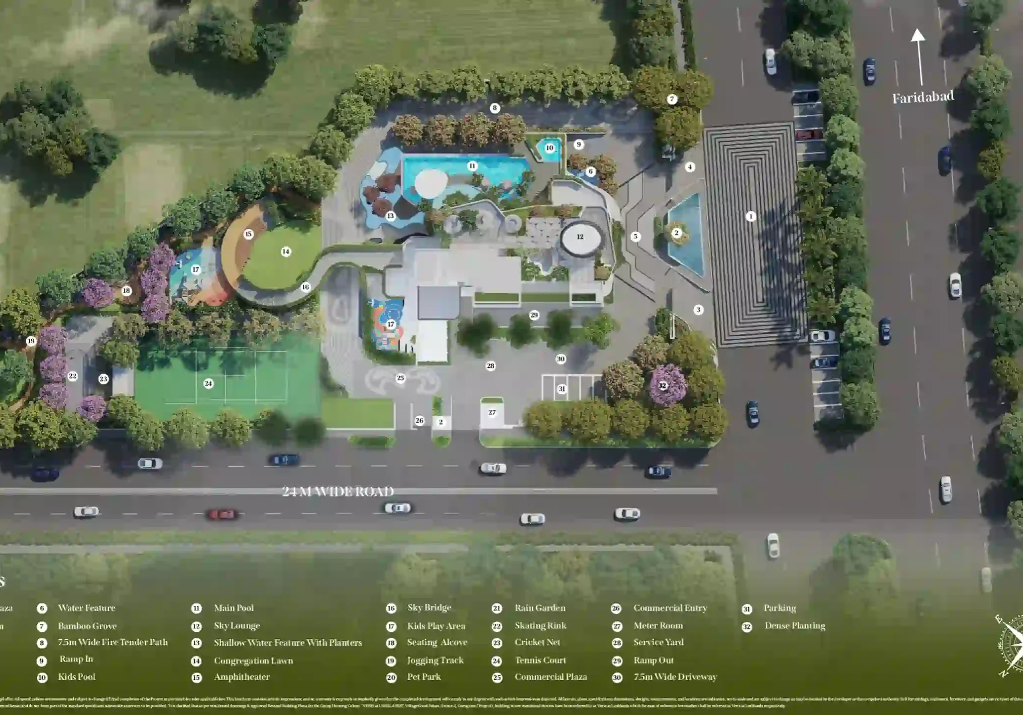 Adani Veris location connectivity and surroundings